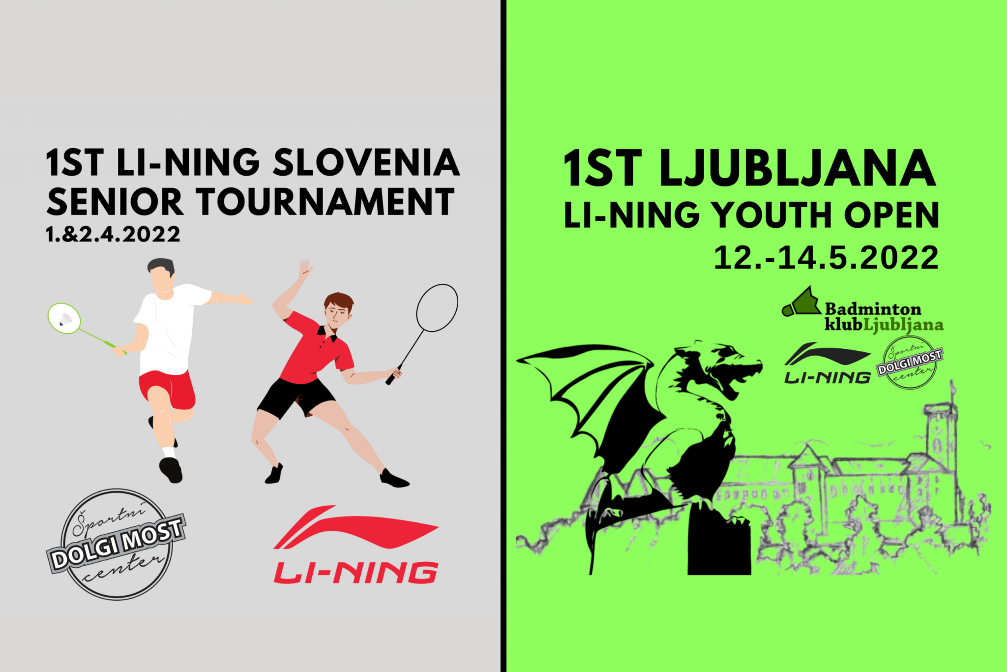 Ljubljana International tournaments