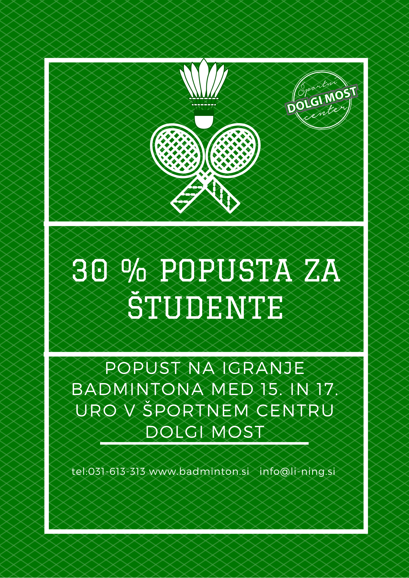 ŠTUDENTSKA PONUDBA!